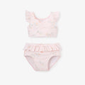 BA- PINK SEA MAGIC BABY RUFFLE TWO-PIECE SWIMSUIT