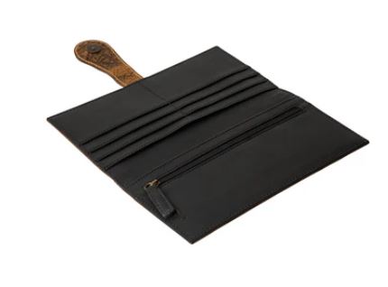 Bayou Leather & Hairon Hide Wallet