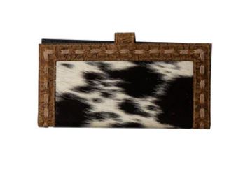 Bayou Leather & Hairon Hide Wallet