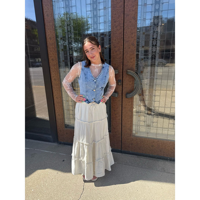 Beachy Boho Babe Skirt