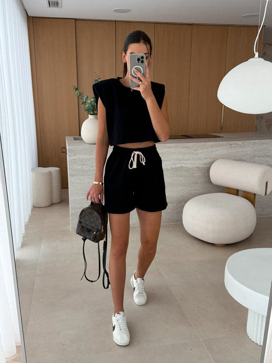 Beaver Co-Ord Set - Black