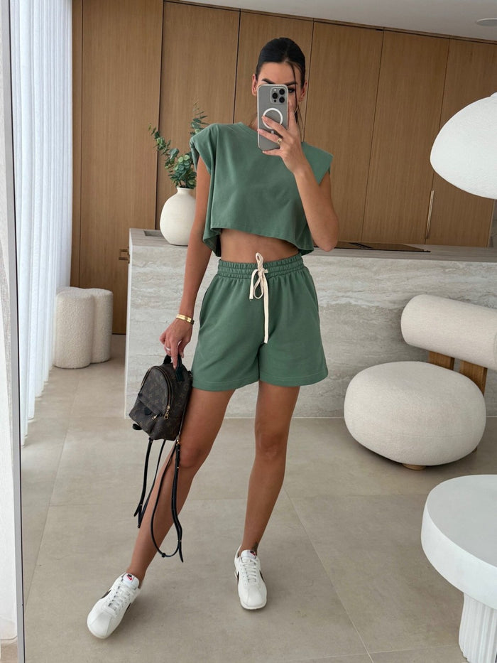 Beaver Co-Ord Set - Green