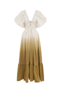 Birthday Gown in Sun Ombré - Women's Maxi Dresses & Off the Shoulder Gowns by Rooh Collective