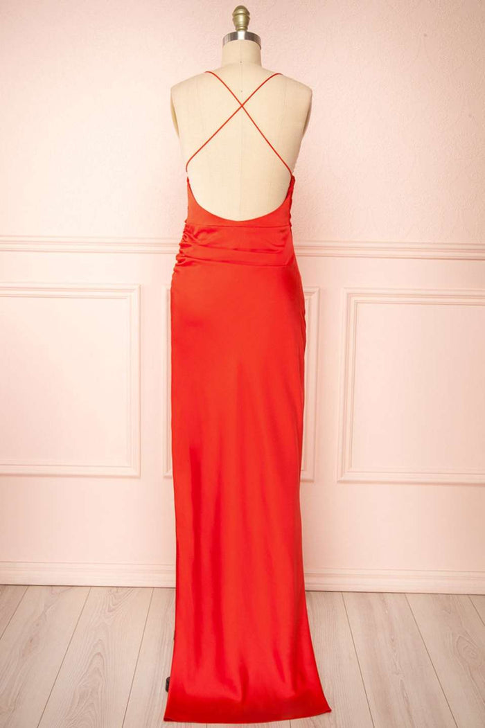 Black Asymmetrical Spaghetti Straps Sheath Wedding Guest Dress