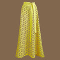 Blissstate Wrap Skirt - Yellow