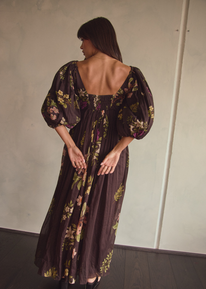 Bree maxi | Chocolate Floret