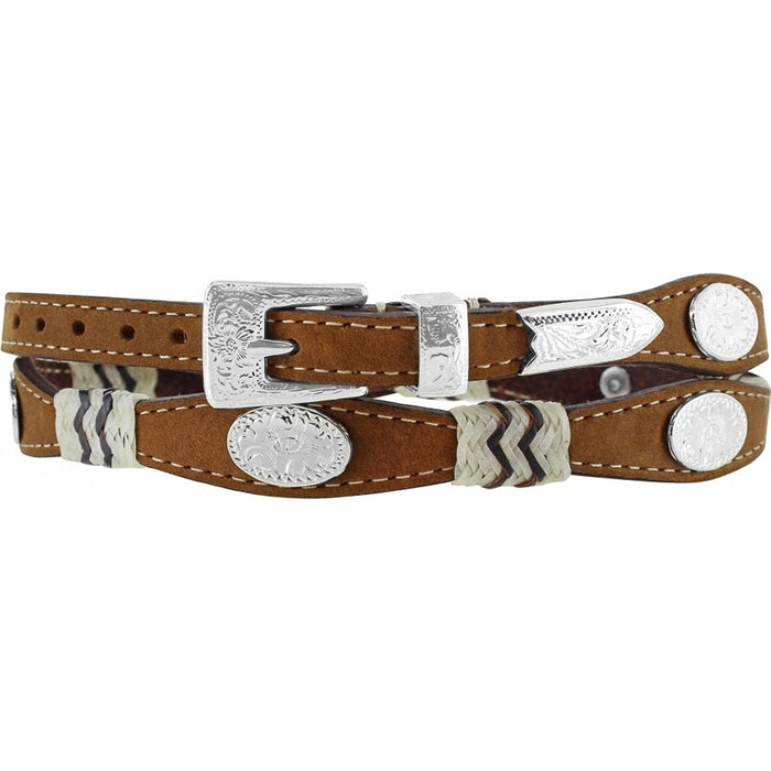 Brighton Brown Buckaroo Hatband