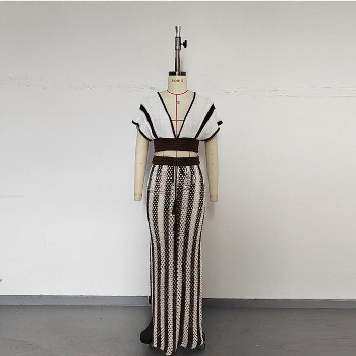 Brigitte Co ord Set - Brown
