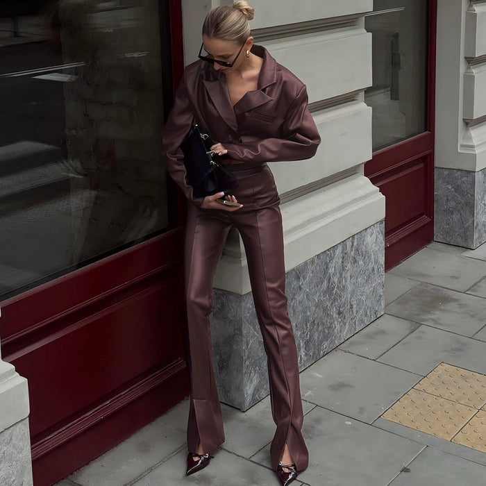 Brioney Co-ord - Brown