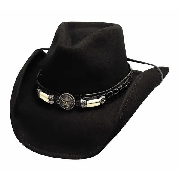 Bullhide Skynard - Shapeable Wool Felt Cowboy Hat - Hatcountry