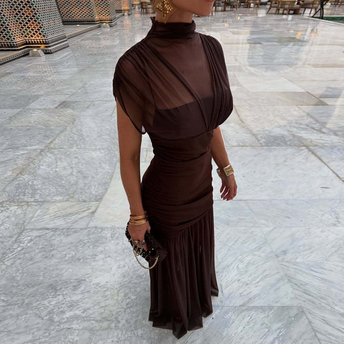 Cadence Maxi Dress - Brown