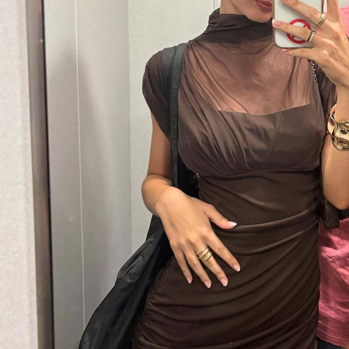 Cadence Maxi Dress - Brown