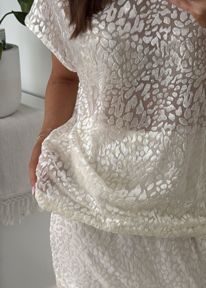 Casey Top | White Delia