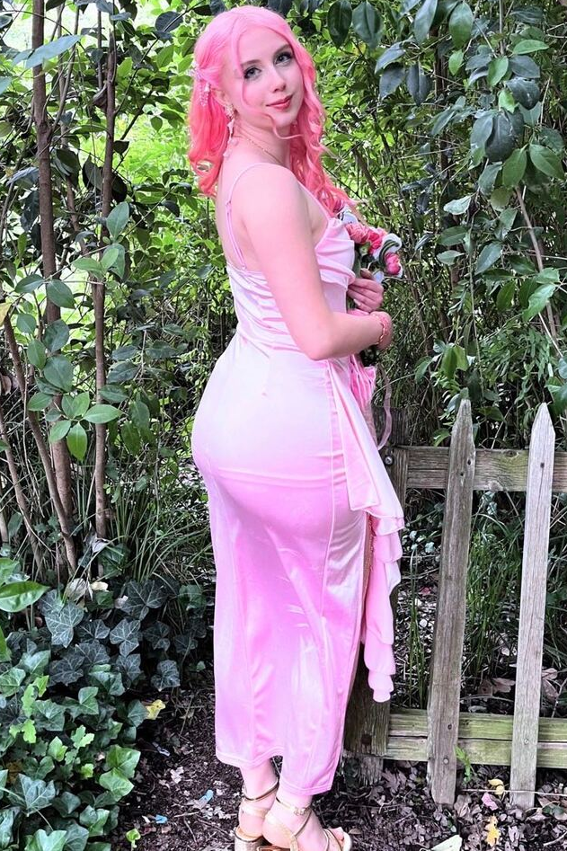 Casual Spaghetti Straps Pleats High Slit Sleeveless Satin Long Prom Party Dress