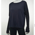 CC CROWN JEWEL L/S CREW waffle