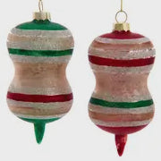 CC KURT ADLER VINTAGE STYLE MERCURY GLASS ORNAMENTS