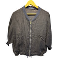 CC linen bomber jacket