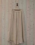 CC LINEN BUTTON FRONT SKIRT