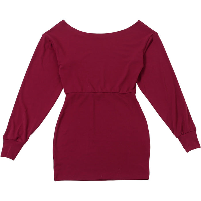 Celine Dress - Maroon