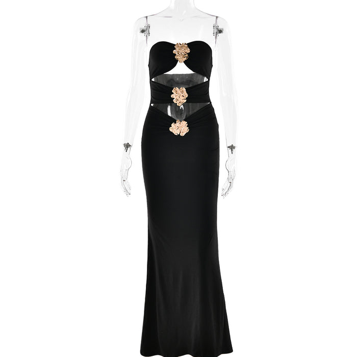 Charlotte Maxi Dress - Black