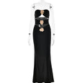 Charlotte Maxi Dress - Black