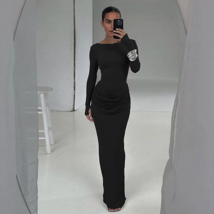 Claire Maxi Dress - Black