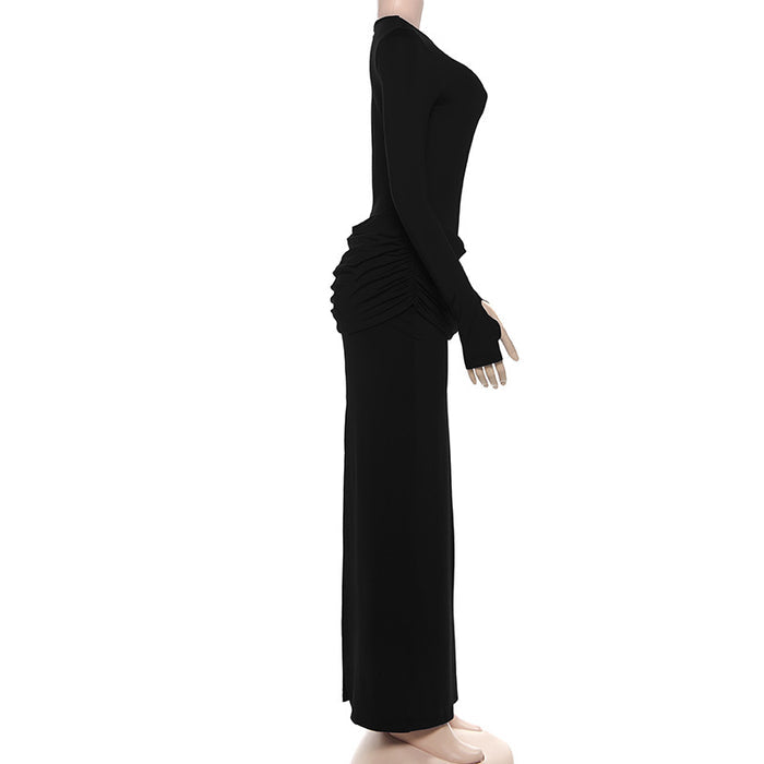 Claire Maxi Dress - Black