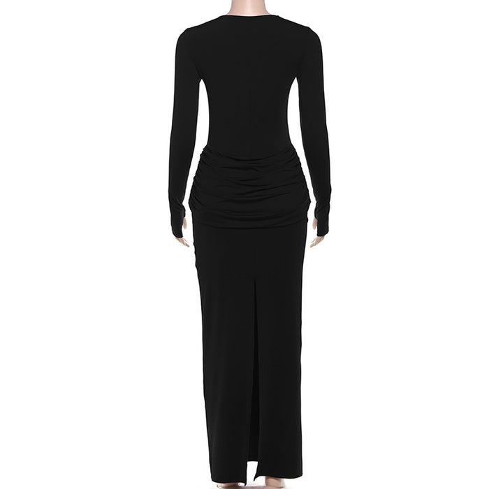Claire Maxi Dress - Black