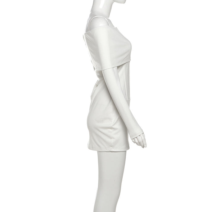 Clandel Dress - White