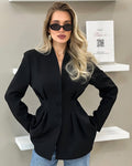 Corelle Jacket Top - Black