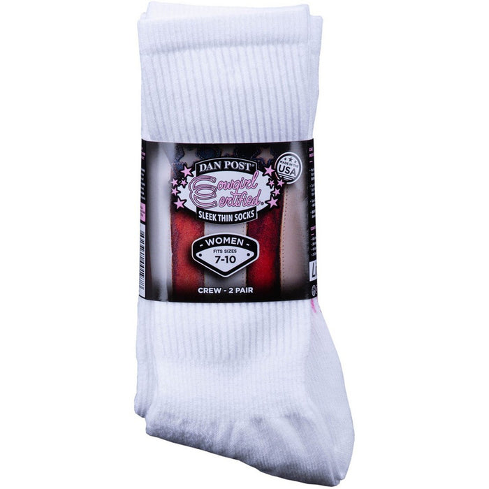Dan Post Cowgirl Certified Crew Socks