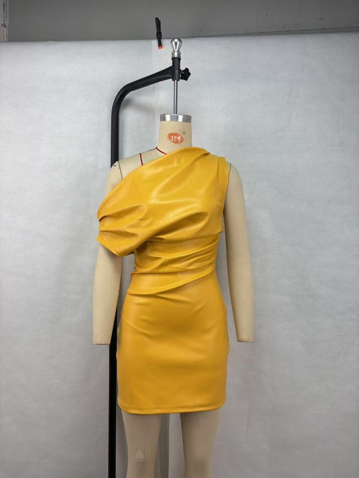 Daria Dress - Yellow