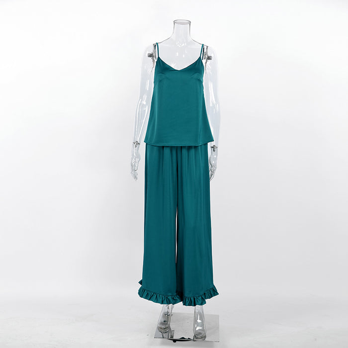 Demi Night Suit Set - Green