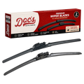 Doc's Auto Parts All-Season Beam Wiper Blades Front 16" + 17"