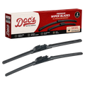 Doc's Auto Parts All-Season Beam Wiper Blades Front 17" + 17"