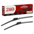 Doc's Auto Parts All-Season Beam Wiper Blades Front 18" + 19"