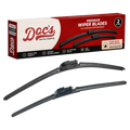 Doc's Auto Parts All-Season Beam Wiper Blades Front 19" + 22"