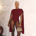 Dwayne Bodysuit -Maroon