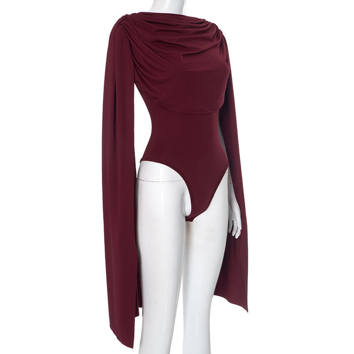 Dwayne Bodysuit -Maroon