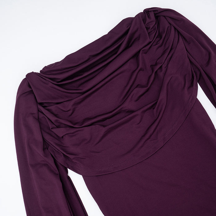 Dwayne Bodysuit -Purple