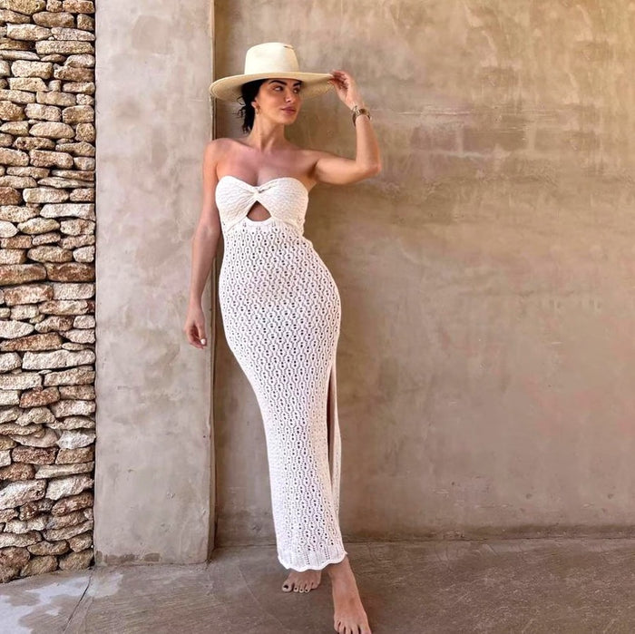 Eden Maxi Dress - Apricot