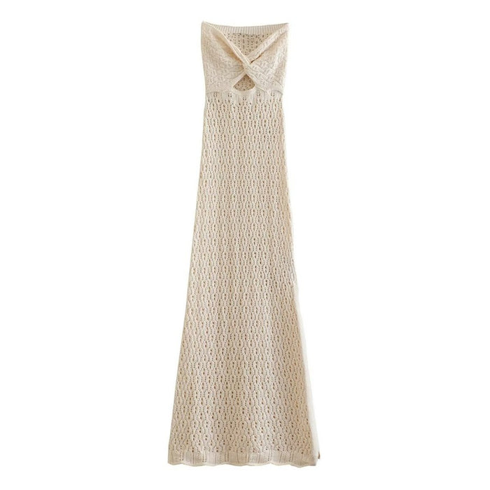Eden Maxi Dress - Apricot