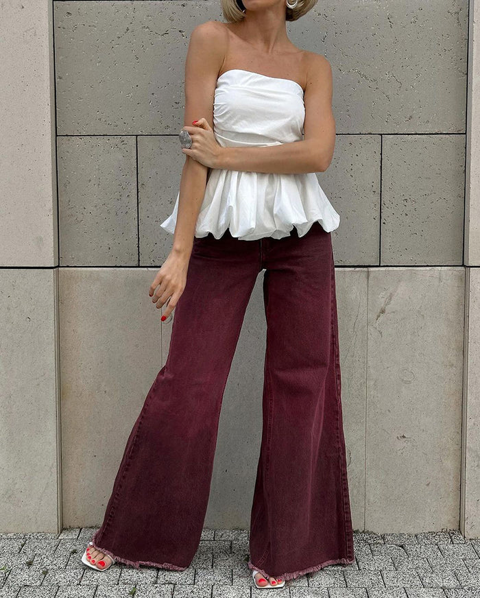 Effron Top - White