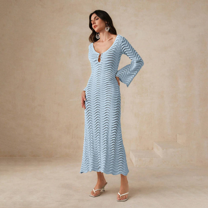 Elix Maxi Dress - Blue