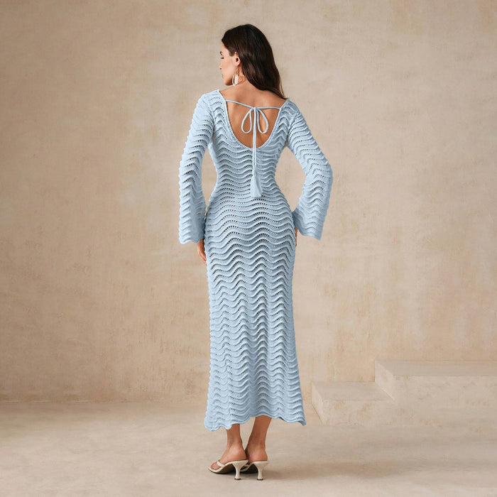 Elix Maxi Dress - Blue