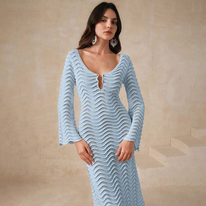 Elix Maxi Dress - Blue