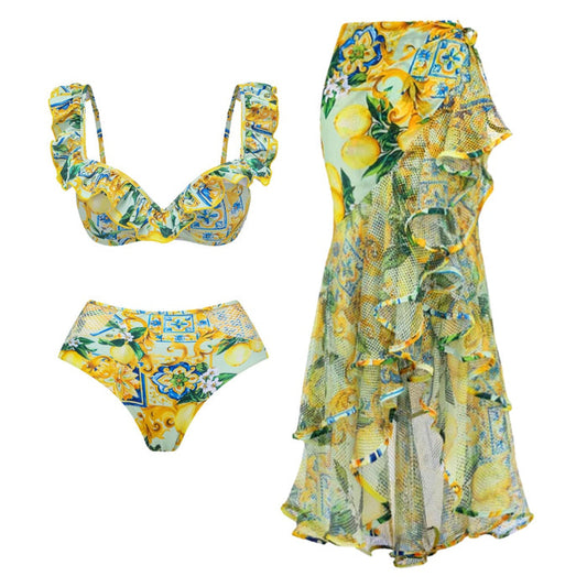 Fierce Bikini Set - Yellow