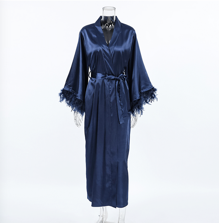 Florence Robe - Navy Blue