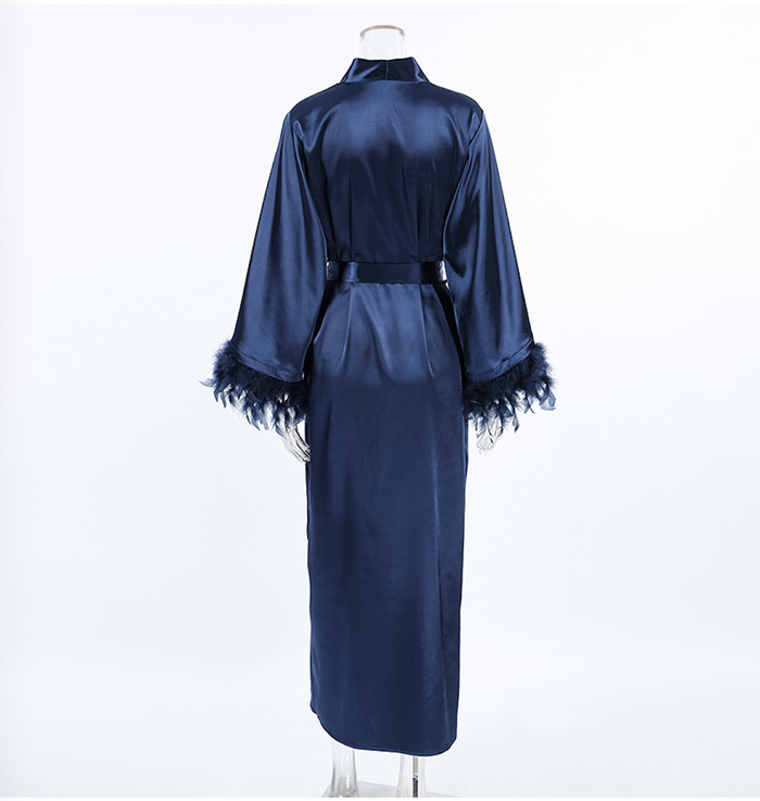 Florence Robe - Navy Blue