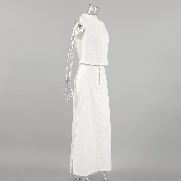 Garner Co-Ord Set - White